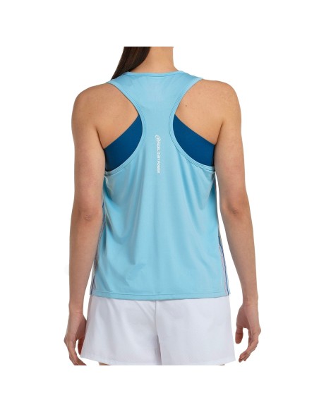 CAMISETA TIRANTES BULLPADEL MUJER DURANTA 073 AZUL CLARO | Ofertas de pádel